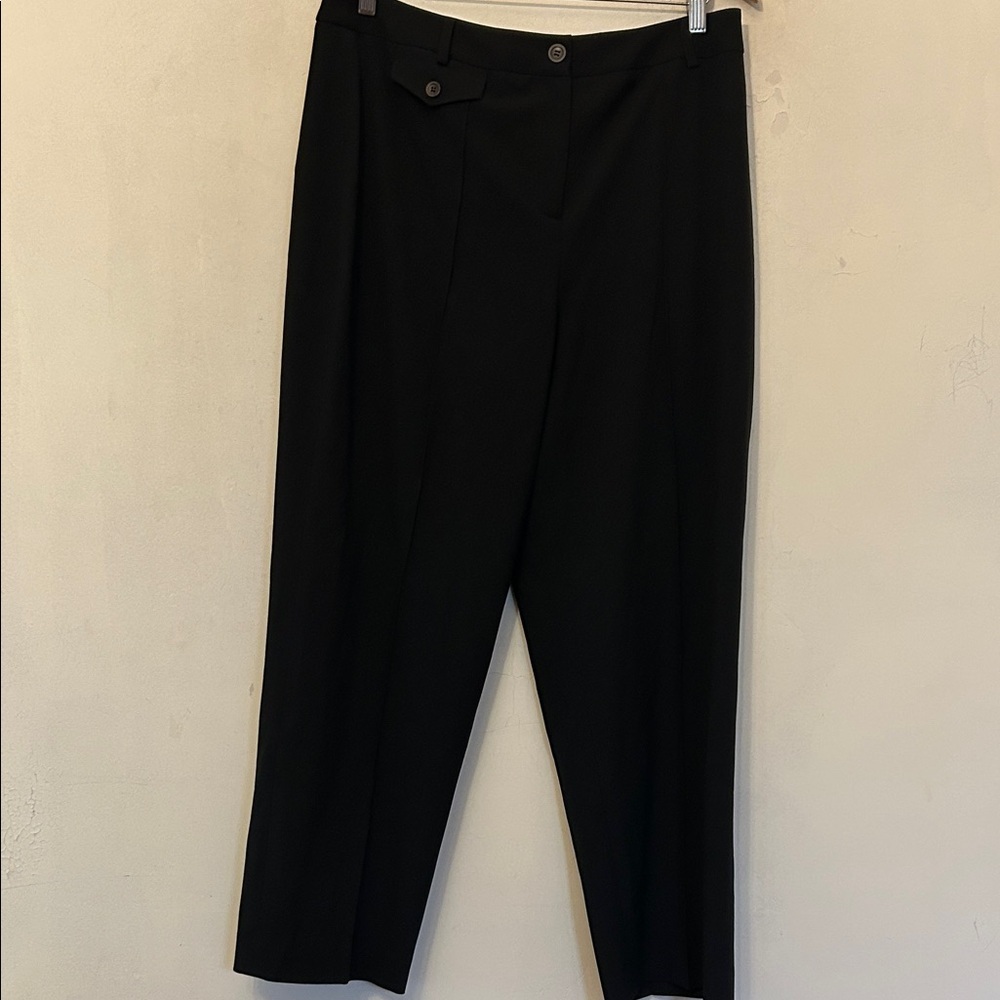 Talbots Black High-Waist Dress Pants Size 14P New